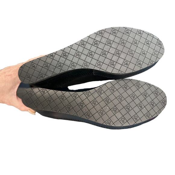 NWOT Donald J. Pliner Stacked Wedge Penny Loafer w/ Snakeskin Print Trim Sz 10 - Picture 7 of 7